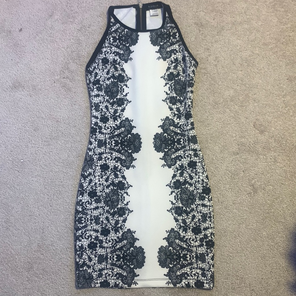 Black and white tight dress from Macys, size 1/2
